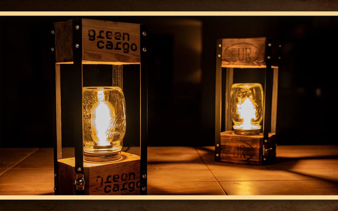Edison Paletten Lampe