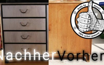 Möbel lackieren – Shabby Shic Upcycling