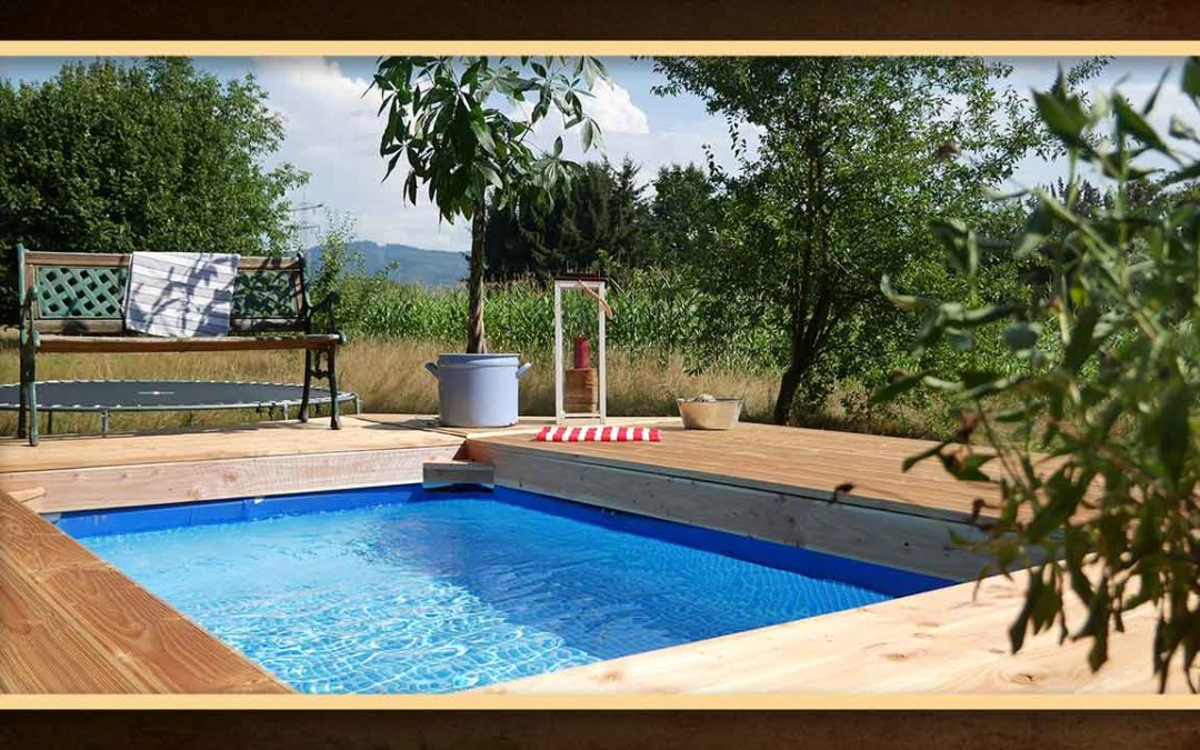 Pool selber bauen – Swimming Pool mit Terrasse